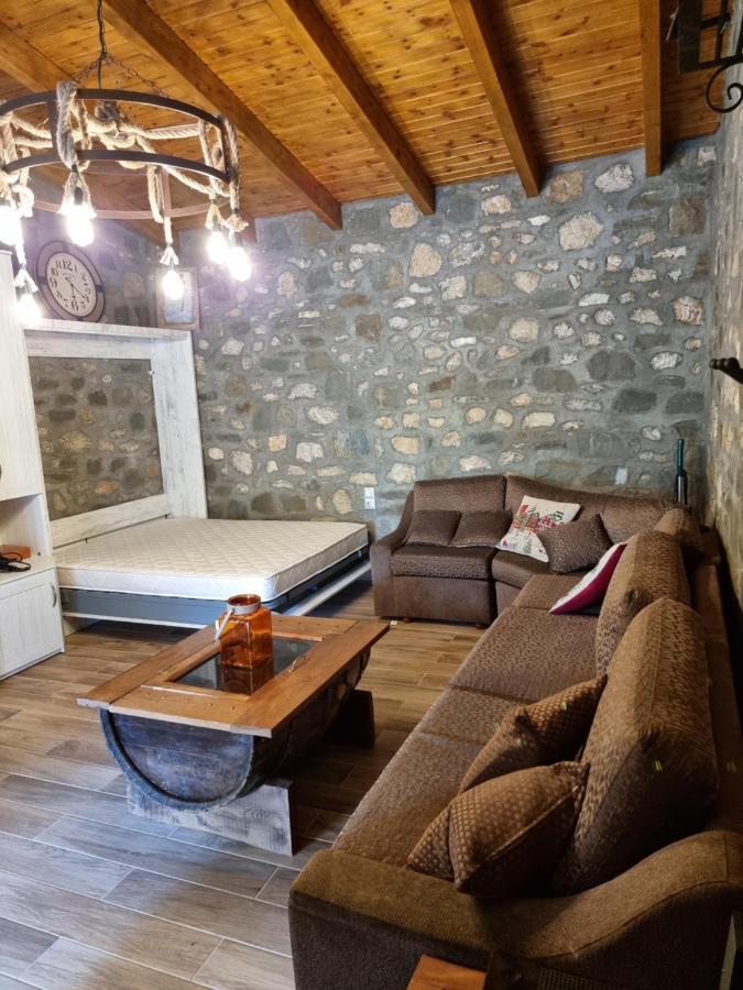 House With Big Garden And Barbeque In Nature Vourgareli 外观 照片