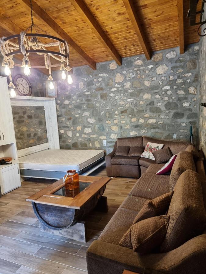 House With Big Garden And Barbeque In Nature Vourgareli 外观 照片