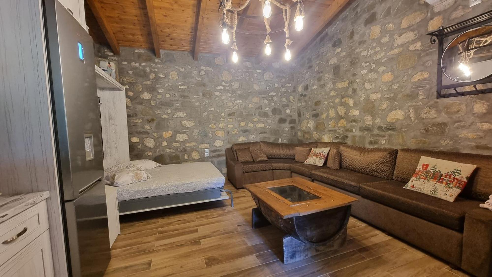 House With Big Garden And Barbeque In Nature Vourgareli 外观 照片